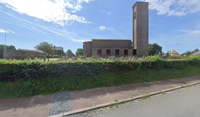 Cimetière Hébécrevon - Thèreval, Cimetière à Thèreval