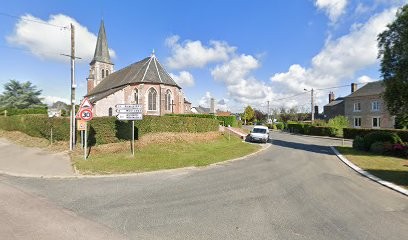 Cimetière catholique Saint-Jean au Caule du Caule-Sainte-Beuve, Cimetière au Caule-Sainte-Beuve