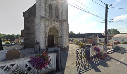 Cimetière Catholique Saint-Pierre à Bourthes, Cimetière à Bourthes