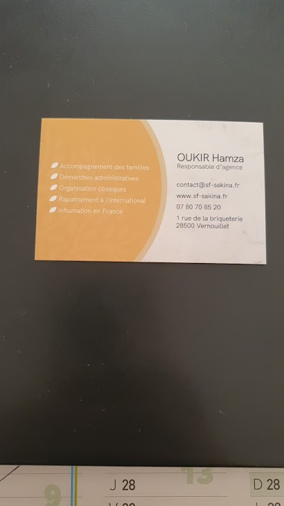 SAKINA SERVICES FUNÉRAIRES - Pompes Funèbres Vernouillet, Pompes Funèbres à Vernouillet