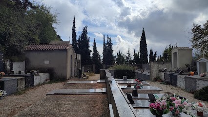 Cimetière de Sainte Agnès, Cimetière à Sainte-Agnès