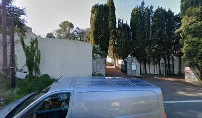 Cimetière de la Rine à Biot, Cimetière à Biot