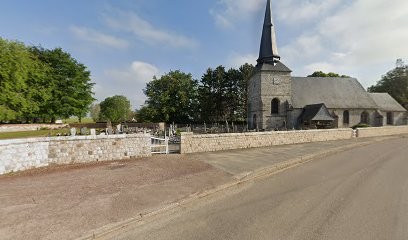 Cimetière catholique Saint-Martin à Crasville-la-Rocquefort, Cimetière à Crasville-la-Rocquefort