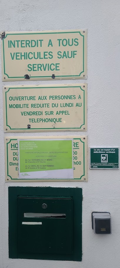 Cimetière Intercommunal, Cimetière à Puiseux-Pontoise