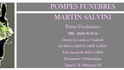 Pompes Funèbres Porto-Vecchiaises Salvini Martin, Pompes Funèbres à Porto-Vecchio