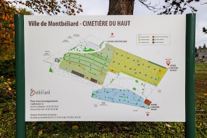 Cimetière du Bas de Montbéliard, Cimetière à Montbéliard