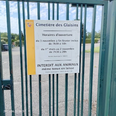 Cimetière des Glaisins à Annecy, Cimetière à Annecy-le-Vieux