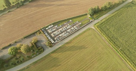 CIMETIÈRE à Monthault, Cimetière à Monthault