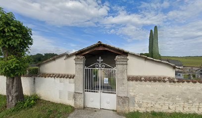 Cimetière de Louzac St André, Cimetière à Louzac-Saint-André