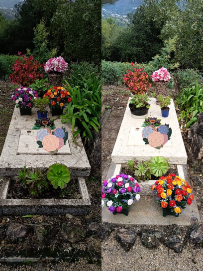 Nettoyage Sépulture Vençoise Cimetière à Vence
