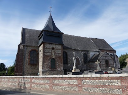 Cimetière catholique Saint-Vaast à Guilmécourt de Petit-Caux, Cimetière à Petit-Caux